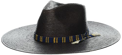 Brixton Leigh Straw Fedora Chapeau Homme idéal pour l'été et la plage