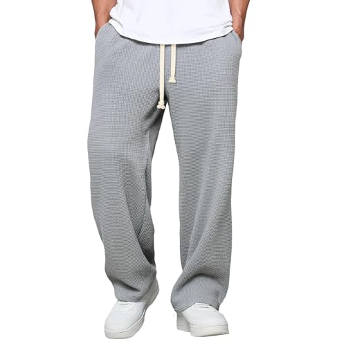 Pantalon en tricot anti-serrement à jambes droites pour en finir avec l'inconfort