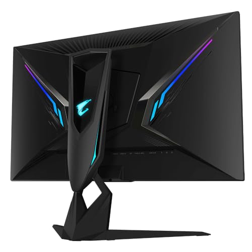 AORUS FI32U 31,5” Monitor da Gioco Pro 4K - 3840 x 2160 (UHD), 144Hz, 1ms, 350 cd/m2, FreeSync Premium Pro, Display HDR400, HDMI 2.1, Displayport 1.4 - Monitor - Immagine 3