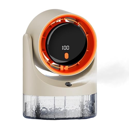 Mini ventilateur portatif rechargeable Feng Shui avec écran numérique pour salon