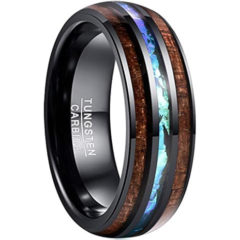 VAKKI Bague en Carbure de Tungstène Cover