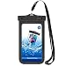 Produktbild BoxLegend wasserdichte Handyhülle 6,5 Zollfür iPhone 7 Plus/8 Plus/XS Max/XR/XS/X/8/7 Huawei P30 Pro Samsung S10 Google Pixel LG HTC Handy Bis zu 6,5 Zoll (Schwarz)