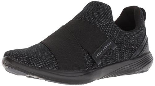 Under Armour Women's Precision X NM Sneaker, Black (001)/Graphite, 6.5