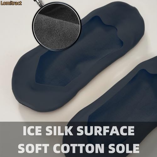 Lomitract Thin Ultra Low Socks (Women 5-12), Made of Ice Silk Surface on the Surface & Cotton on the Bottom4