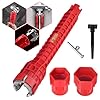 Generic 8 in 1 Faucet and Sink Wrench – Ykwao Multifunctional Sink Installer,Plumbing Tool for under Bathrooms,Toilets,Kitchens Sinks Repair Removal Plumber Tools