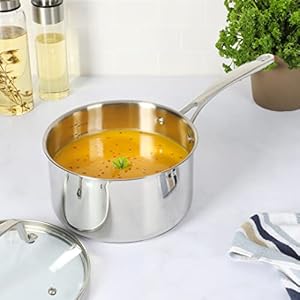 Martha-Stewart-Castelle-Saucepan-188-Stainless-Steel-Pot-35-Quart-Induction-Safe-Sauce-Pan-with-Lid - Urban Country Home Decor Martha-Stewart-Castelle-Saucepan-188-Stainless-Steel-Pot-35-Quart-Induction-Safe-Sauce-Pan-with-Lid
