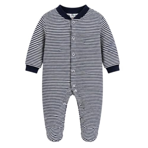 Image of Baby Footed Sleepsuit, Full Sleeve Romper Pack of 3