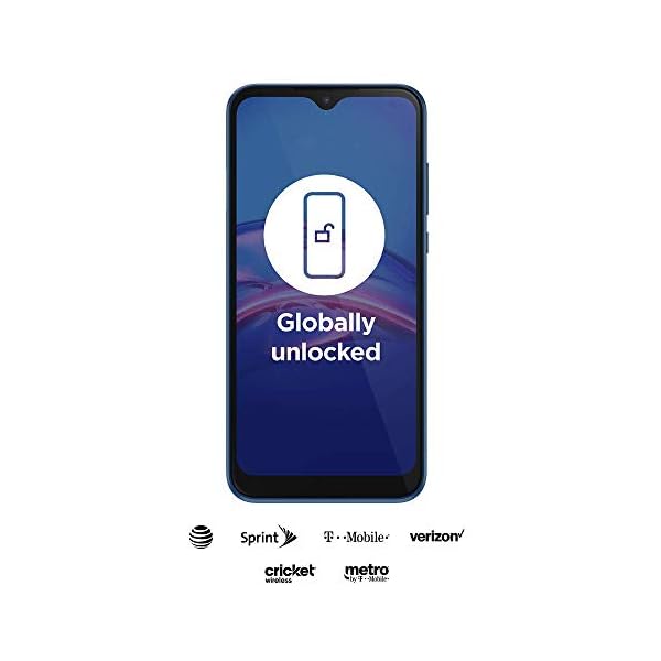 Moto E | Unlocked | Made for US by Motorola | 2/32GB | 13MP Camera | 2020 | Blue