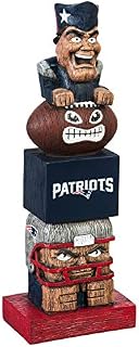 Team Sports America NFL New England Patriots 12 Inch Tiki Totem
