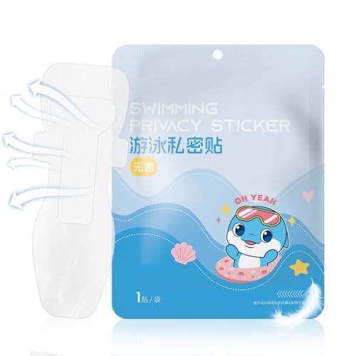YRTUOP Pegatinas para Zona Íntima Natación | Pegatina Anti Suciedad | Protector Portátil Impermeable Salud Mujer Piscina Deportes Acuáticos Baño Playa