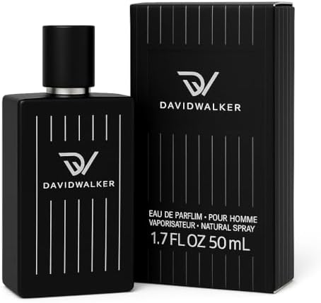 David Walker Albert Perfume - Exclusive Masculine Collection | Bergamot, Lavender, Sicilian Lemon | Long-lasting Scent for men | 50ML/1.7Oz