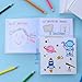 Litpoetic 24 Count Blank Hardcover Books for Kids to Write Stories 5X5 Inch Hard Cover Blank Sketchbooks Journal -Unlined Page Make Your Own Book for DIY, Classroom (18 Sheets / 36 Pages, White)