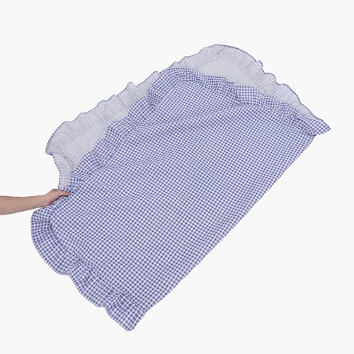 Nappe rectangulaire à carreaux classiques pour table de repas intérieur