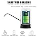 LECIEL Automatic Drinking Water Pump Dispenser for 5 Gallon Bottles - USB Charging, Portable (Black)