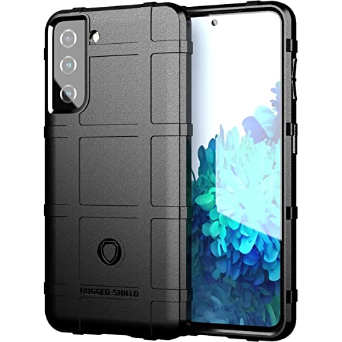 EGO TACTICAL Rugged Shield Brand Solid Color TPU Phone Case for Samsung Galaxy S23 [6.1" Screen] - Solid Black