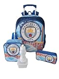 Kit Mochila Escolar Meninos Futebol City Tam G Rodinhas