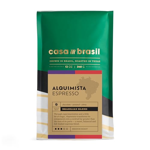 Casa Brasil Alquimista Espresso Blend – Medium Roast Whole Bean