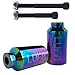 LUFA Neo-Chrome Pro Scooter Pegs SET 2pc with Hardware - Aluminum NEW oil slick