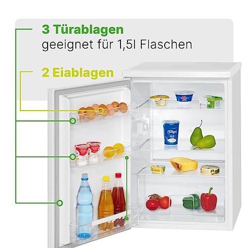 Bomann Kühlschrank ohne Gefrierfach, 133 Liter, kompakt und leise