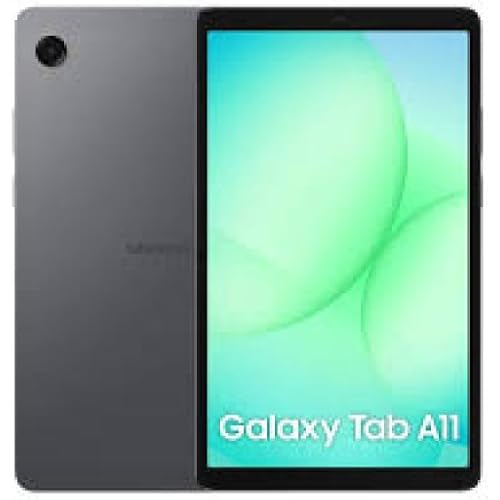 Samsung Galaxy Tab A11 4G LTE (2026) 64GB, 4GB, Wi-Fi + LTE | 8.7" 90Hz Android Tablet, Octa-core 6nm, Dual Speakers | International Model Unlocked for T-Mobile & GSM Only | 20W Charger Bundle (Gray)