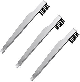 Pinzas para cejas de acero inoxidable, juego ...