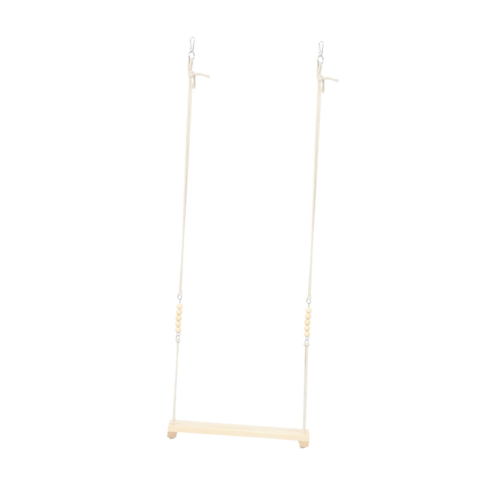 MERRYHAPY Parrot Swing Ladder Swing for Parrots Chickens Birds Climbing Rack for Exercise Entertainment Durable Fun Perch