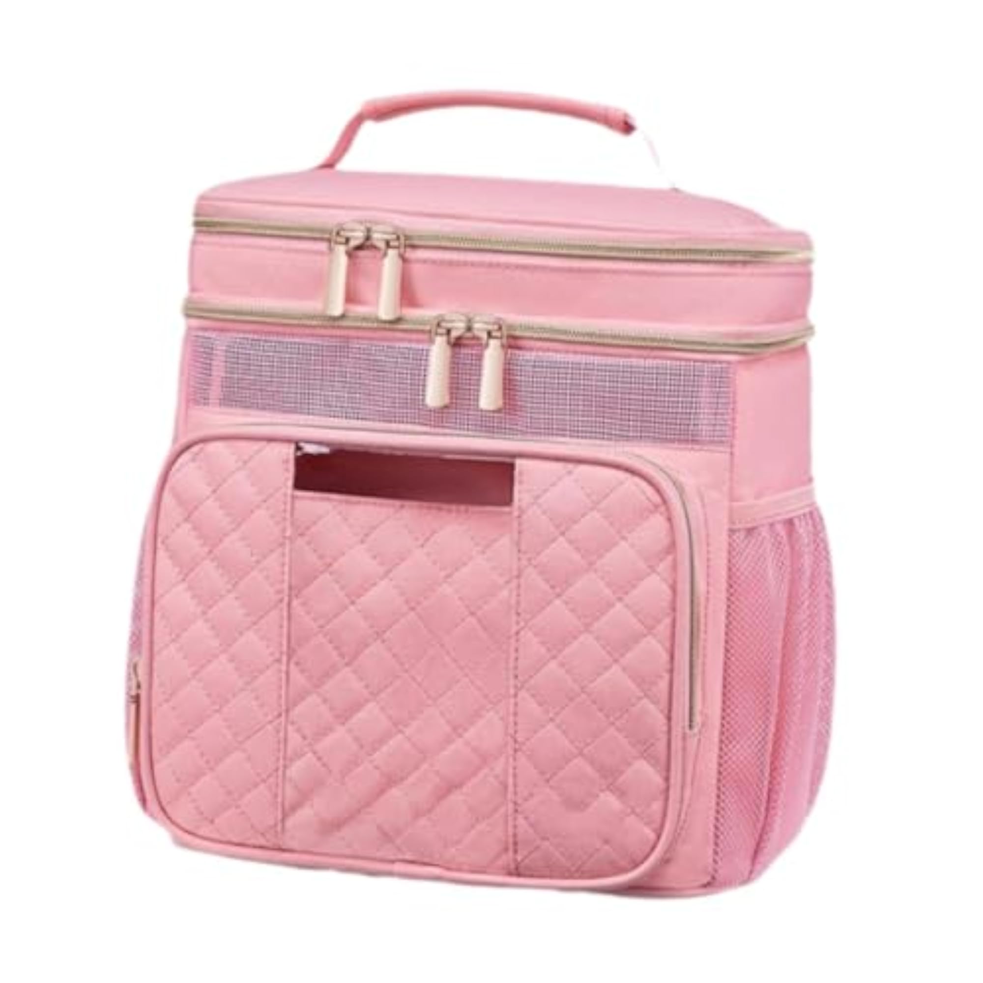Hanging Toiletry Bag Organizer for Travel, Pink