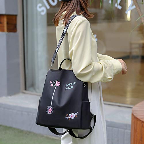 Mochila antifurto oxford new chic urbanity impermeável Preto