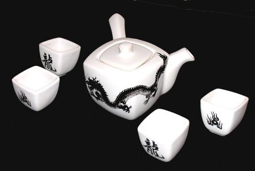 Dinnerware - Dragon motif - Open stock - Salad Plate 7" Square - Set of Two