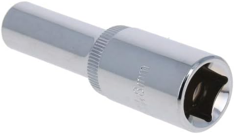 Auniwaig 1/2 Inch Drive Deep Socket, 8mm, 12-Point Torx Socket, Metric, Cr-V 2pcs