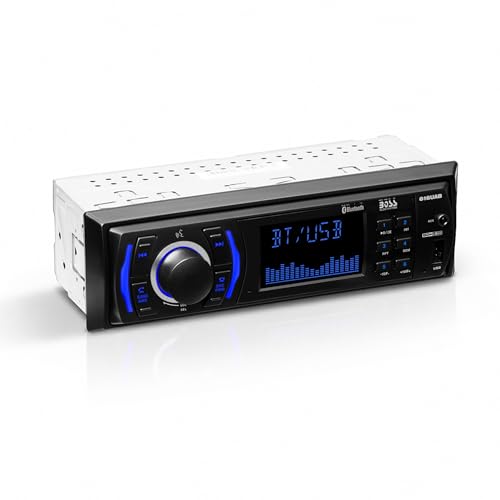 BOSS Audio Systems 616UAB Car Stereo With Bluetooth - Single DIN, MP3, USB, Aux-in, AM/FM, No CD DVD...