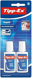 Tipp-Ex Rapid Correction Fluid - 20 ml, Box of 2