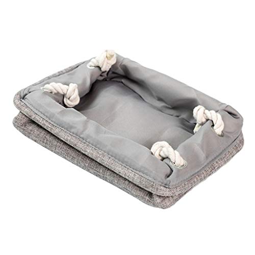 Serenable Cesto de Roupa Cesto de Roupa de Linho, Armazenamento, Bin , Organizador de Cosméticos , C