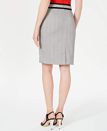 Calvin Klein Womens Petites Piped Business Wear Pencil Skirt3