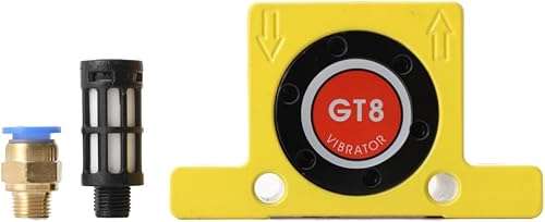 Miniatura 6 de GT-8 Vibrador de turbina neumática, vibradores industriales de turbina G 18, vibrador industrial silencioso (10pcs)