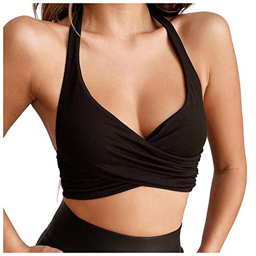 Super Comfort BH, Damen Sport BHs Abnehmbare Pads Plus Size Schlaf BHs Cover