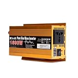 Inversor De Corriente Inversor Onda Sinusoidal Pura 12 V 24 V A 220 V 1600 W, 2200 W Y 3000 W para Conversión Energía Solar Fotovoltaica. Inversor Onda Pura(1600W 12V 50HZ)