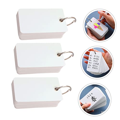 STOBOK 3Pcs Estoque Flash/ Minicartões Portáteis Escrita De Memória Arranhão Em Branco Material De E