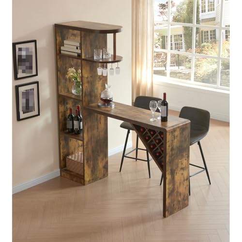 Bar Table with Wine Cabinet