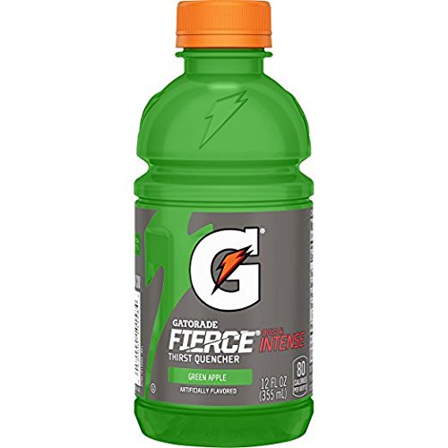 Gatorade Green Apple 12 Ounce 12 Count
