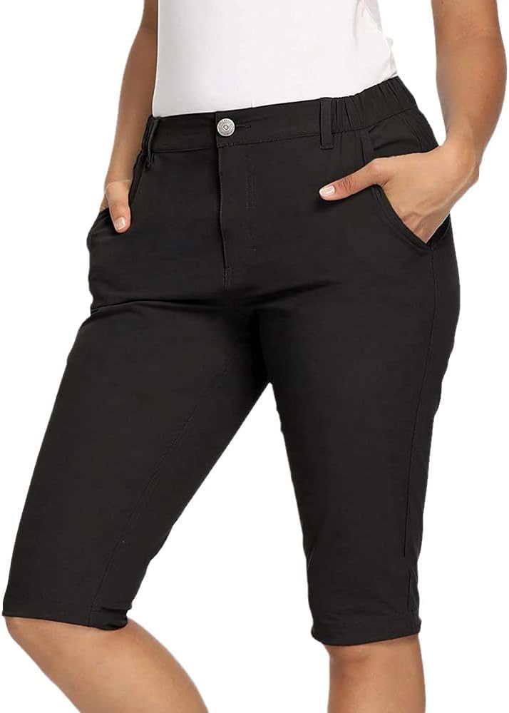 Women's Outdoor Hiking Shorts Lightweight Quick Dry Cargo Shorts,UPF 50+, Water Resistant,4 Pockets Leisure Durable