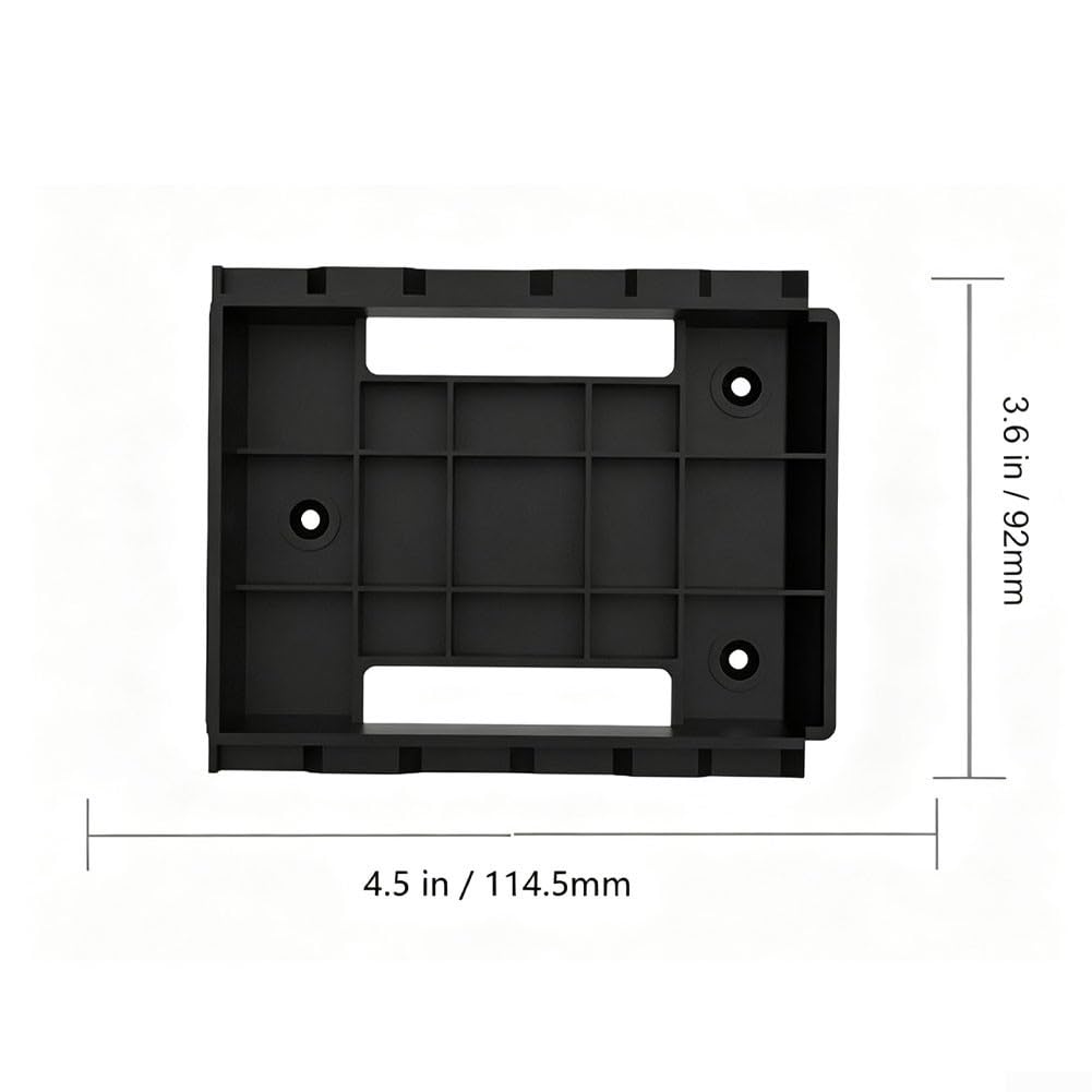 Base Montaje para ego 56V Garaje Taller Plástico Negro Base Montaje(1PC)
