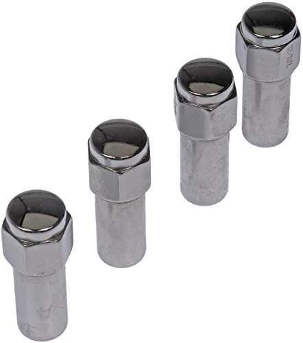 Dorman 711-102 Wheel Nut Chrome Crager Sat Mag 7/16-20, 4 Pack