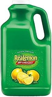 Realemon 100% Real Lemon Juice, 1 Gallon