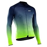 Northwave Blade 3 Jersey Sweatshirt Anthracite/Yellow Fluo L