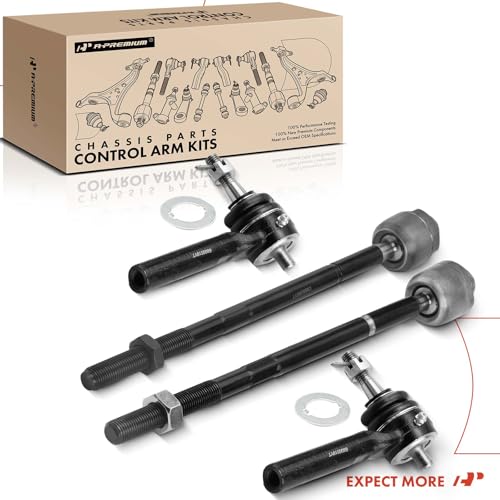A-Premium Set of 4, Rear Inner & Outer Tie Rod End Kit by A-premium - Used condition - Image 9