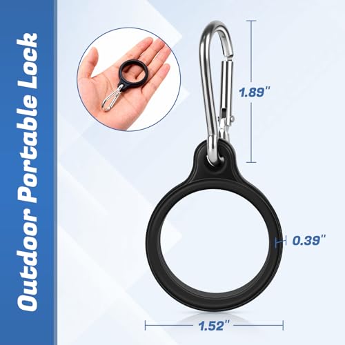 Clip de bouteille d'eau Owala Freesip avec mousqueton silicone