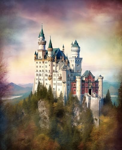 Castle Germany Neuschwanstein Diamond Art Kit