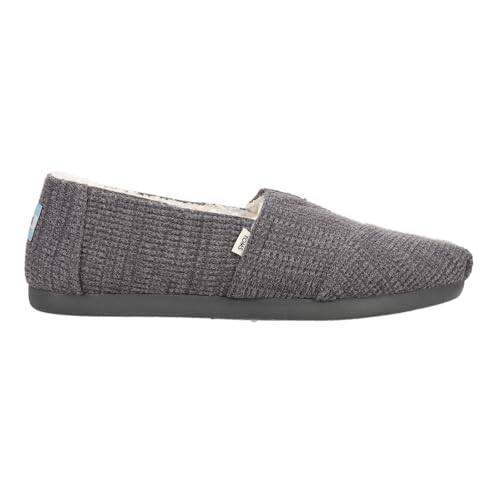 TOMS Mens West Elm X Repreve Alpargata Slip On Casual Shoes - Grey