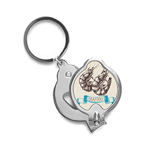 Coupe-ongles motif crustacé en acier avec lames haute précision